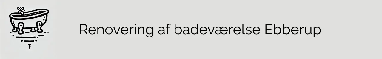 Renovering af badeværelse Ebberup